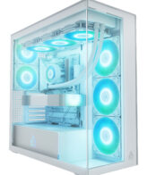 ARCTIC Xtender White (Clear Glass) Midi Tower Wit