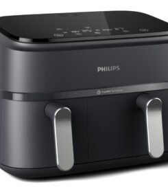 Philips 3000 series NA351/00 friteuse Dubbel 9 l Vrijstaand 2750 W Heteluchtfriteuse Grijs
