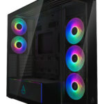 ARCTIC Xtender Black (Mirror Glass) Midi Tower Zwart