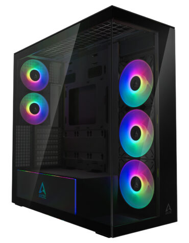 ARCTIC Xtender Black (Mirror Glass) Midi Tower Zwart