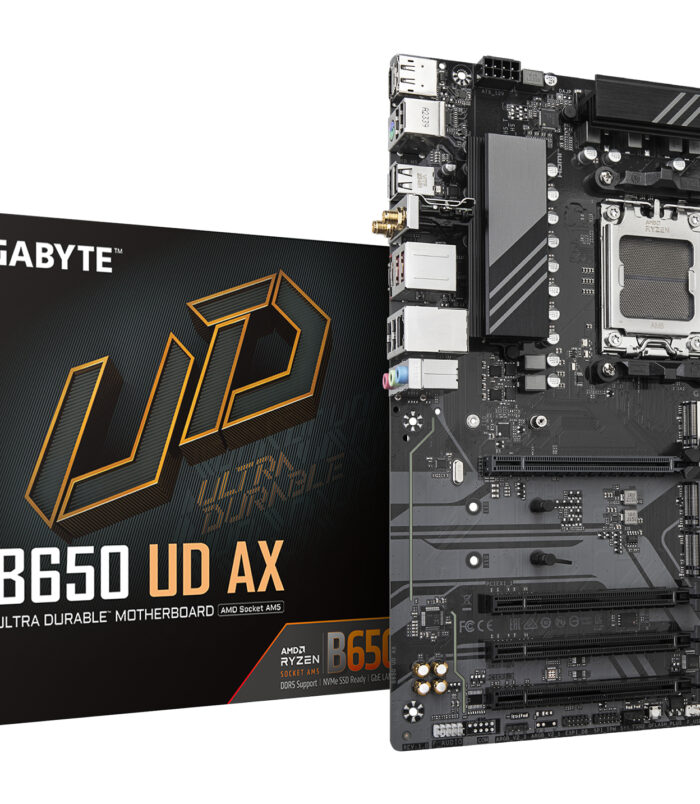 GIGABYTE B650 UD AX moederbord AMD B650 Socket AM5 ATX