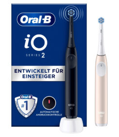 Oral-B iO Series 2 Volwassene Vibrerende tandenborstel Zwart, Roze