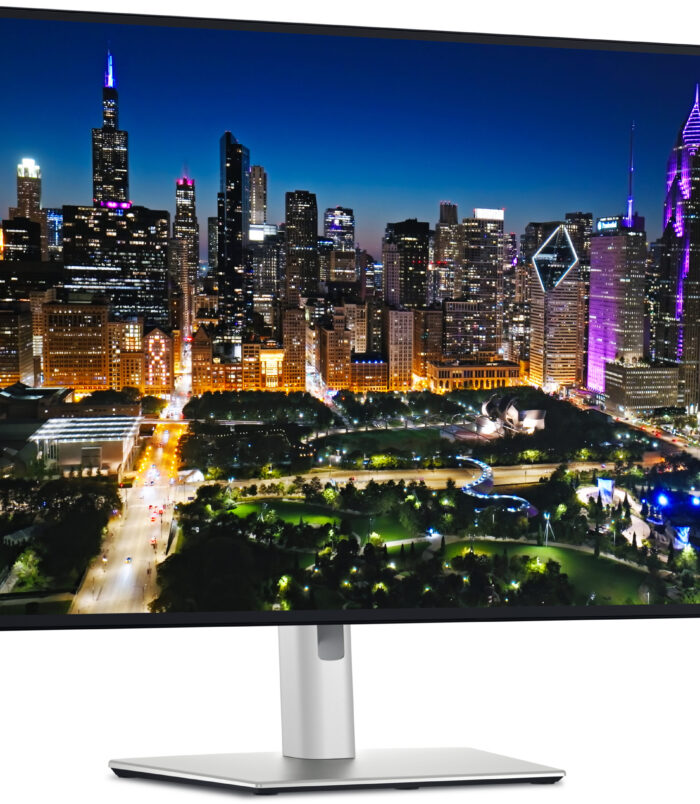 DELL UltraSharp U3225QE computer monitor 80 cm (31.5") 3840 x 2160 Pixels 4K Ultra HD LCD Zwart, Zilver