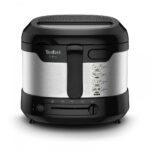 Tefal Uno FF215D Enkel 1,8 l Vrijstaand 1600 W Frituurpan Zwart, Roestvrijstaal