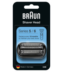 Braun Series 5 en 6 53B Elektrisch Scheerapparaat Vervangingskop - Zwart