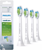 Philips Sonicare W2 Optimal White HX6064/10 4x Witte sonische opzetborstels