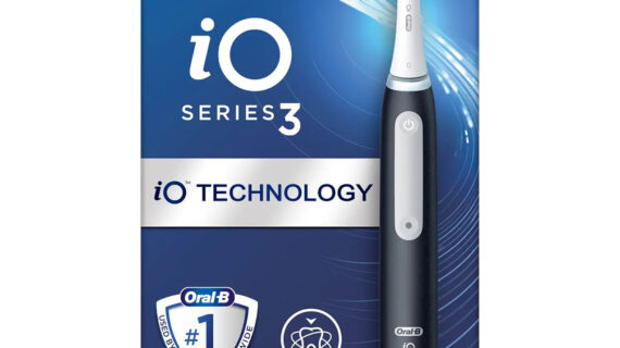 Oral-B iO 3 Matte Volwassene Vibrerende tandenborstel Zwart, Wit