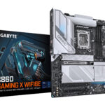 GIGABYTE B860 GAMING X WIFI6E moederbord Intel B860 LGA 1851 (Socket V1) ATX