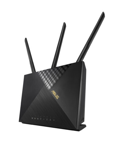 ASUS 4G-AX56 draadloze router Gigabit Ethernet Dual-band (2.4 GHz / 5 GHz) Zwart