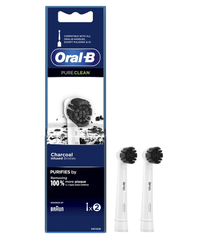 Oral-B PureClean Pure Clean Opzetborstel, Verpakking Van 2 Stuks