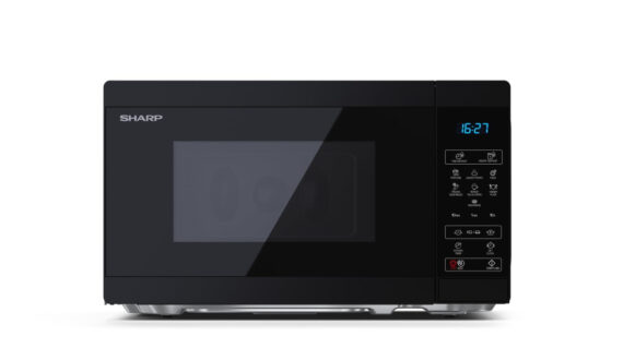 Sharp YC-MS02E-B magnetron Zwart Solo-magnetron Aanrecht 20 l 800 W