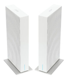 Acer Wave 7, wifi 7 Mesh Router, EU plug, dual pack draadloze router Gigabit Ethernet Dual-band (2.4GHz + 5GHz or 2.4GHz + 6GHz)