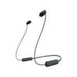 Sony WI-C100 Headset Draadloos In-ear Oproepen/muziek Bluetooth Zwart