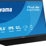 iiyama ProLite P1671HSC-B1 computer monitor 39,6 cm (15.6") 1920 x 1080 Pixels Full HD LED Zwart