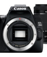 Canon EOS 250D+EF-S 18-55mm SLR camerakit 24,1 MP CMOS 6000 x 4000 Pixels Zwart