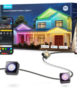 Govee Permanent Outdoor Lights 2 Slimme wandverlichting Wi-Fi/Bluetooth