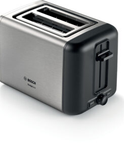 Bosch TAT3P420DE broodrooster 2 snede(n) 970 W Zwart, Zilver