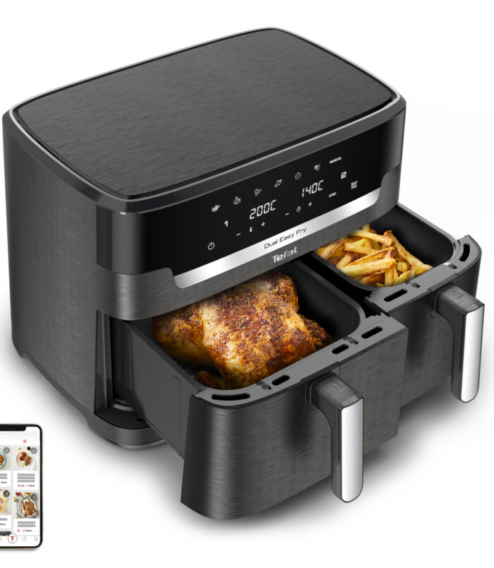 Tefal Easy Fry Dual XXL EY942H 11L dubbele airfryer