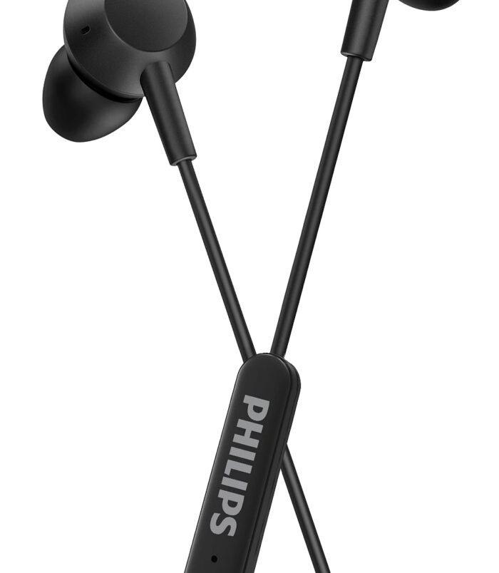 Philips TAE5008BK/00 hoofdtelefoon/headset Bedraad In-ear Oproepen/muziek USB Type-C Zwart