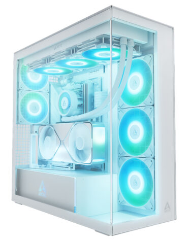 ARCTIC Xtender VG White (Clear Glass) Midi Tower Wit