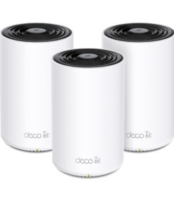 TP-Link Deco XE75 Pro (3-pack) Tri-band (2,4 GHz / 5 GHz / 6 GHz) Wi-Fi 6E (802.11ax) Wit Intern