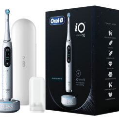 Oral-B iO Series 10 Volwassene Roterende-oscillerende tandenborstel Wit