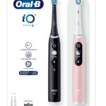 Oral-B iO 6 Volwassene Roterende tandenborstel Zwart, Roze