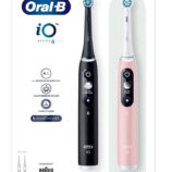 Oral-B iO 6 Volwassene Roterende tandenborstel Zwart, Roze