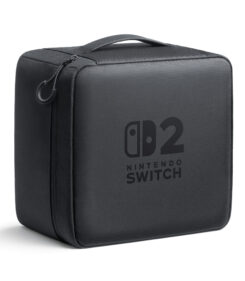 Nintendo 0045496321512 draagbare gameconsole-behuizing Opbergdoosje voor op reis Zwart
