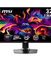 MSI MAG 321UPX QD-OLED computer monitor 80 cm (31.5") 3840 x 2160 Pixels 4K Ultra HD Zwart