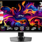 MSI MPG 321URXDE QD-OLED computer monitor 80 cm (31.5") 3840 x 2160 Pixels 4K Ultra HD Zwart