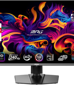 MSI MPG 321URXDE QD-OLED computer monitor 80 cm (31.5") 3840 x 2160 Pixels 4K Ultra HD Zwart