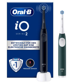 Oral-B iO Series 2 Volwassene Vibrerende tandenborstel Zwart, Groen