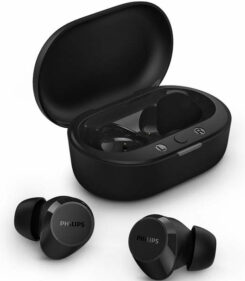 Philips TAT1209BK/00 hoofdtelefoon/headset True Wireless Stereo (TWS) In-ear Oproepen/muziek Bluetooth Zwart