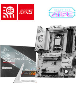 MSI B850 GAMING PLUS WIFI6E moederbord AMD B850 Socket AM5 ATX