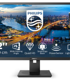 Philips B Line 325B1L/00 computer monitor 80 cm (31.5") 2560 x 1440 Pixels 2K Ultra HD LCD Zwart