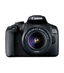 Canon EOS 2000D + EF-S 18-55mm f/3.5-5.6 III SLR camerakit 24,1 MP CMOS 6000 x 4000 Pixels Zwart