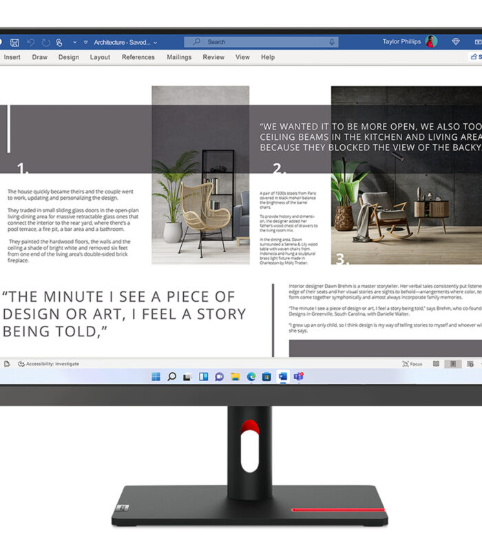 Lenovo ThinkVision S27i-30 computer monitor 68,6 cm (27") 1920 x 1080 Pixels Full HD LED Grijs