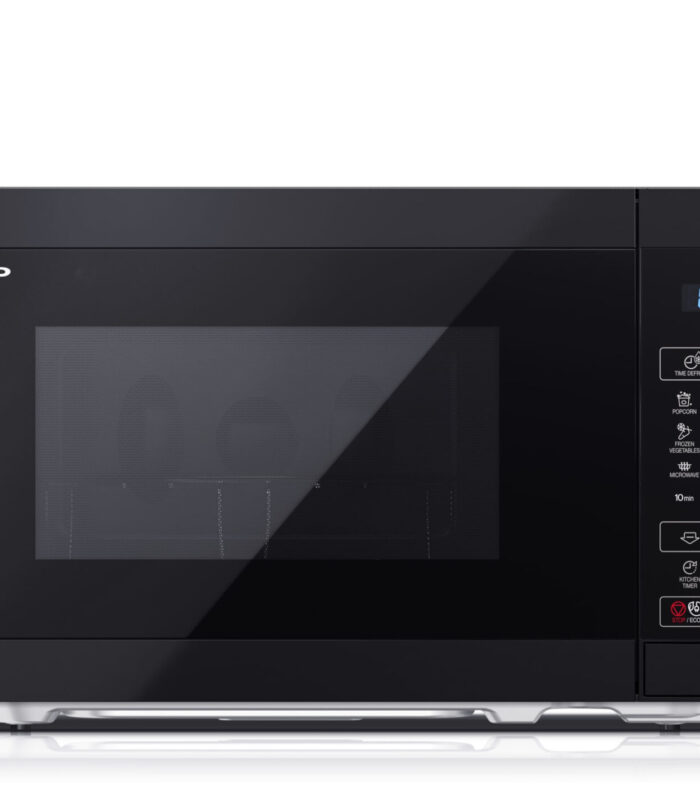 Sharp YC-MG02E-B magnetron Zwart Grill-magnetron Aanrecht 20 l 800 W