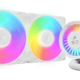 ARCTIC Liquid Freezer III Pro 280 A-RGB (White) Processor Alles-in-één vloeistofkoeler 12 cm Wit 1 stuk(s)