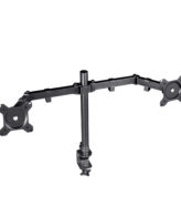 Trust GXT 1120 Mara Dual Monitor Arm 81,3 cm (32") Bureau Zwart