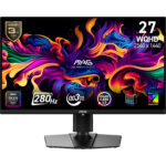 MSI MAG 271QP QD-OLED X28 computer monitor 67,3 cm (26.5") 2560 x 1440 Pixels Wide Quad HD Zwart