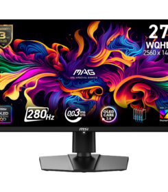 MSI MAG 271QP QD-OLED X28 computer monitor 67,3 cm (26.5") 2560 x 1440 Pixels Wide Quad HD Zwart