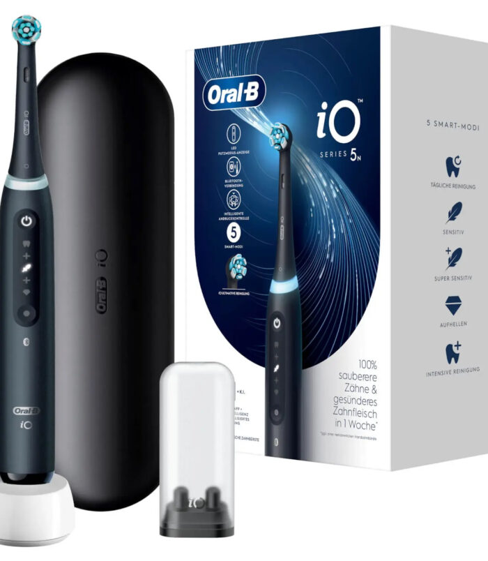 Oral-B iO Series 5 Volwassene Vibrerende tandenborstel Zwart