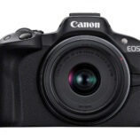 Canon EOS R50, Black + RF-S 18-45mm F4.5-6.3 IS STM Kit MILC 24,2 MP CMOS 6000 x 4000 Pixels Zwart