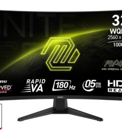 MSI MAG 325CQF computer monitor 80 cm (31.5") 2560 x 1440 Pixels Wide Quad HD Zwart