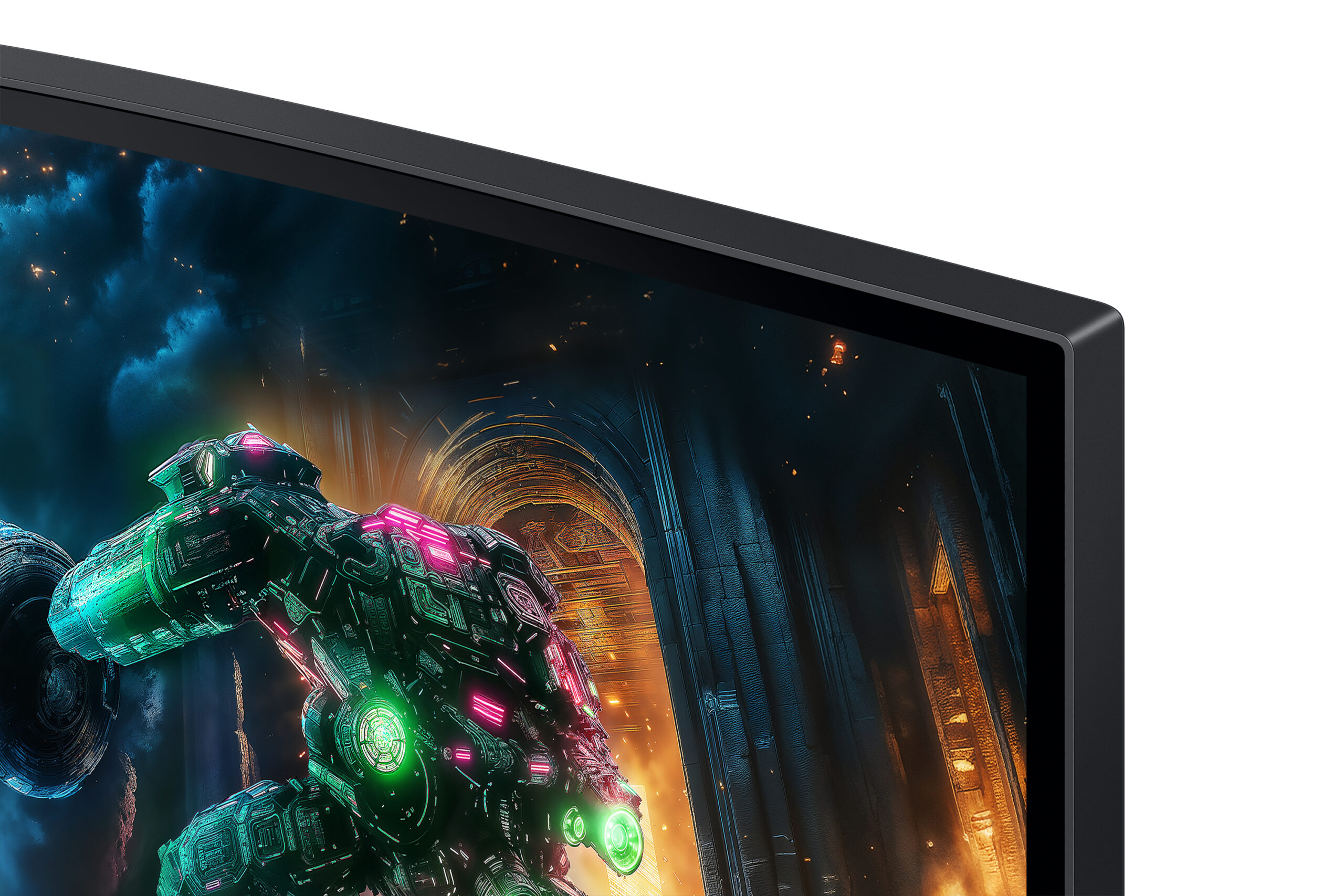 Samsung 40'' Odyssey G7 G75F WUHD Curved Gaming Monitor - Afbeelding 5