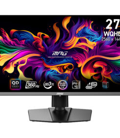 MSI MPG 271QRX QD-OLED computer monitor 67,3 cm (26.5") 2560 x 1440 Pixels Wide Quad HD Zwart