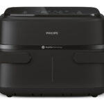 Philips 1000 series NA150/00 friteuse Dubbel 7 l Vrijstaand 2450 W Heteluchtfriteuse Zwart