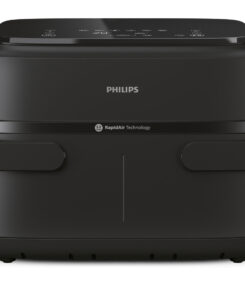 Philips 1000 series NA150/00 friteuse Dubbel 7 l Vrijstaand 2450 W Heteluchtfriteuse Zwart